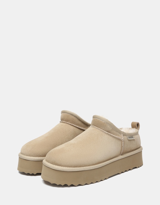 EVERAU - Australian Shepherd Ugg Nano Classic Platform Cow Suede Upper UGG Boots