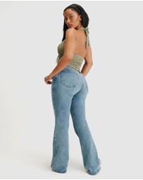 Cotton On - Curvy Flare Jeans