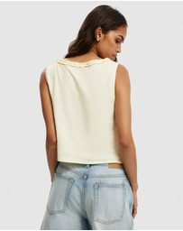 Cotton On - Haven Ruffle Button Through Cami