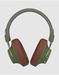 Kreafunk - Kreafunk Abeat Qi Bluetooth Headphones W/ Anc - Urban Green
