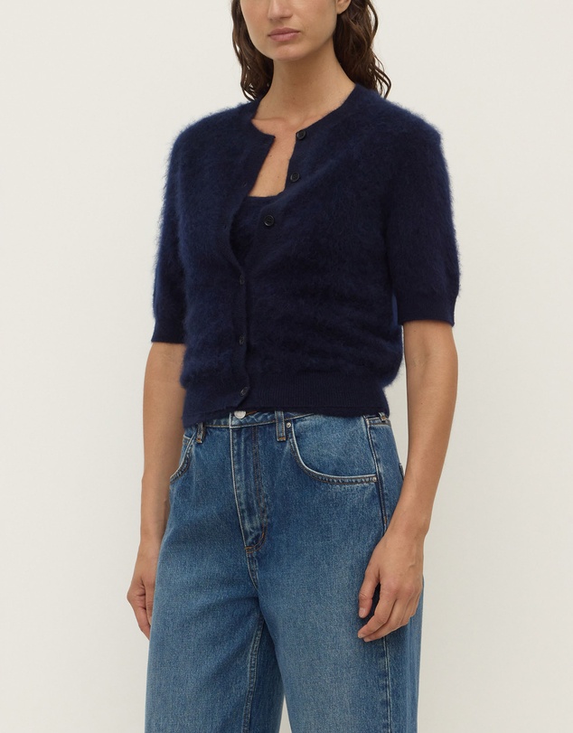 Assembly Label - Carina Wool Short Sleeve Cardigan