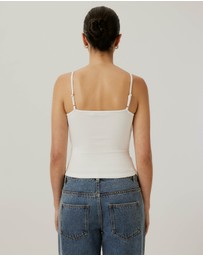 Calli - Gathered Rib Tank