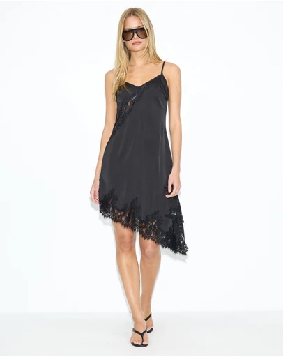 Dazie - Rhode Asymmetric Lace Dress