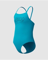 Speedo - Classic Logo One Piece - Kids-Teens