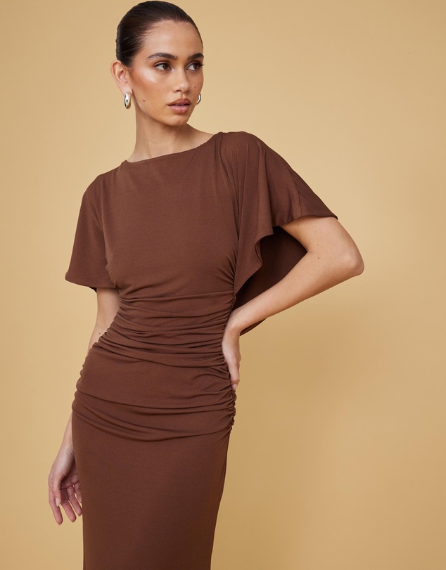 Revibe - Repaired CHANCERY Elvie Maxi Dress - AU 16