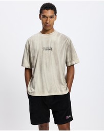 Thrills - Cut Shattered Box Fit Oversized Cropped Tee