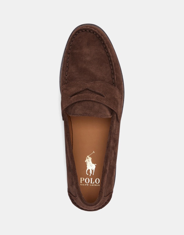 Polo Ralph Lauren - Alston Suede Penny Loafers - Men's