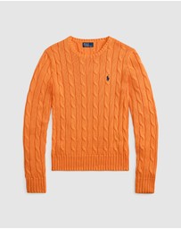 Polo Ralph Lauren - Cable-Knit Cotton Crewneck Sweater