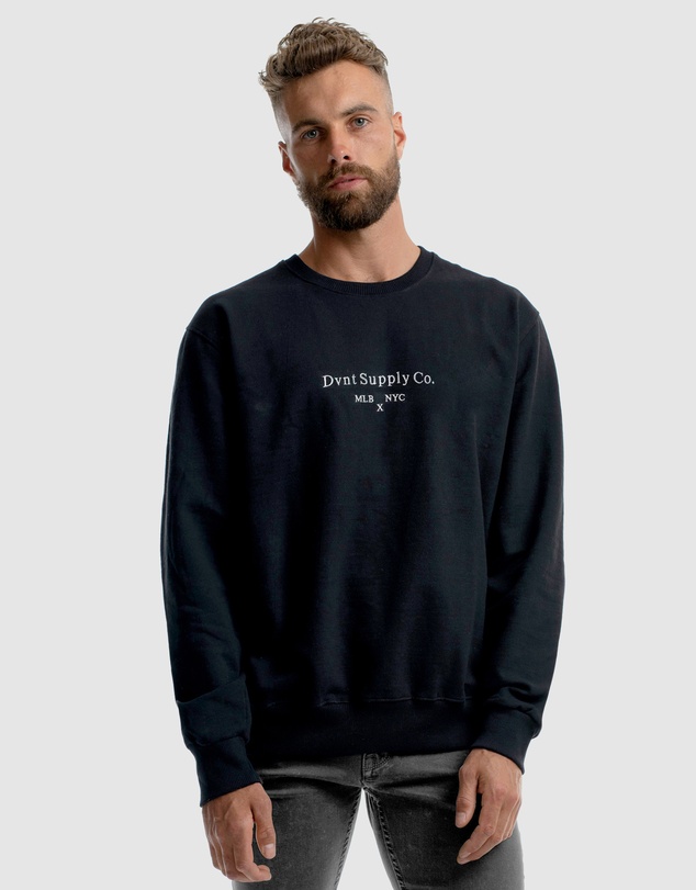 DVNT - Scripture Embroidery Crewneck