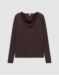 ARKET - Draped Neckline Top
