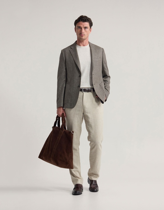 Oxford - Wordsworth Wool Herringbone Blazer