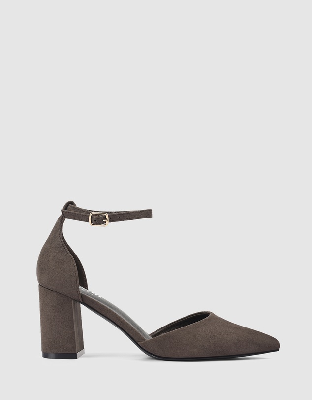 Verali - Eli Closed Toe Block Heels