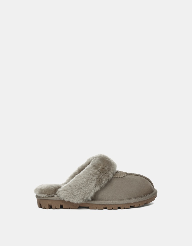 EVERAU - Australian Shepherd Ugg Waffle Slipper Sheepskin Upper House Shoes