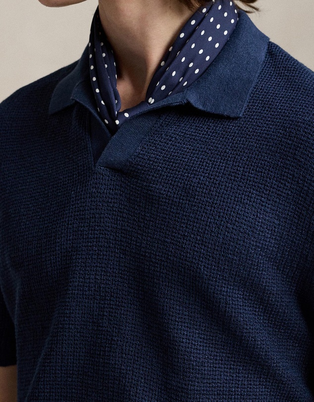 Polo Ralph Lauren - Mesh-Knit Linen SS Sweater