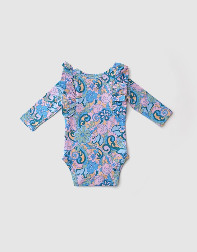 WITH LOVE FOR KIDS - Shimmy Long Sleeve Onesie - Babies