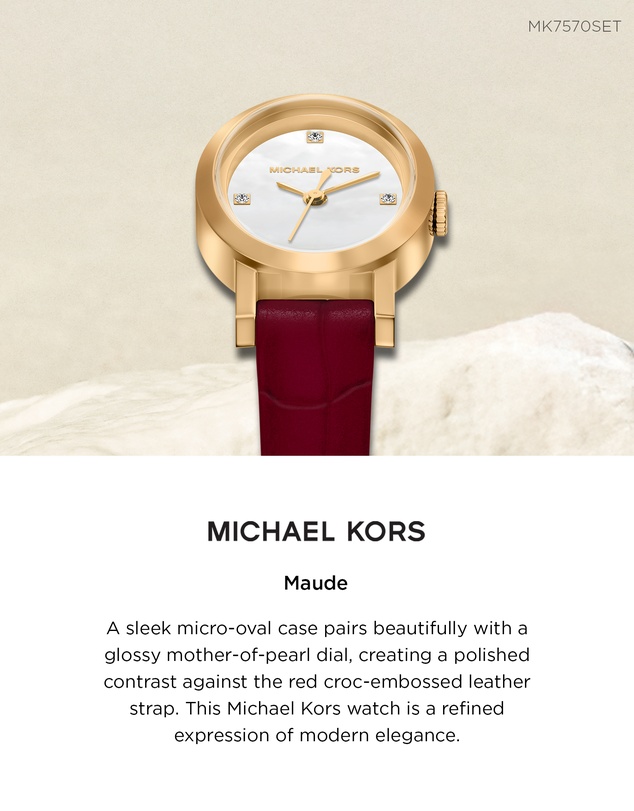 Michael Kors - Maude Red Analogue Watch