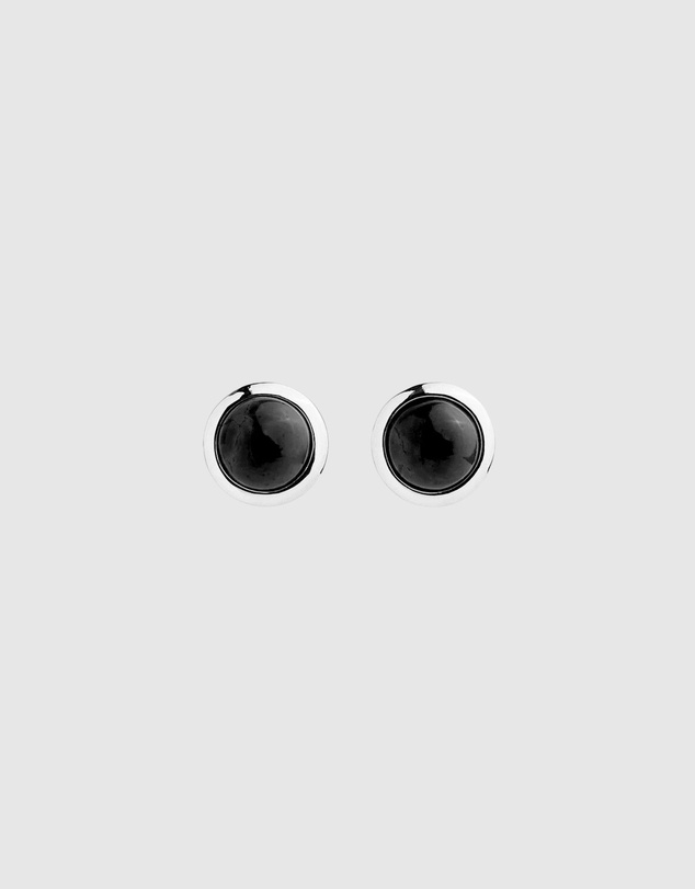 Najo - Husk Onyx Stud Earring