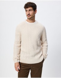 Rhythm - Mohair Fishermans Knit