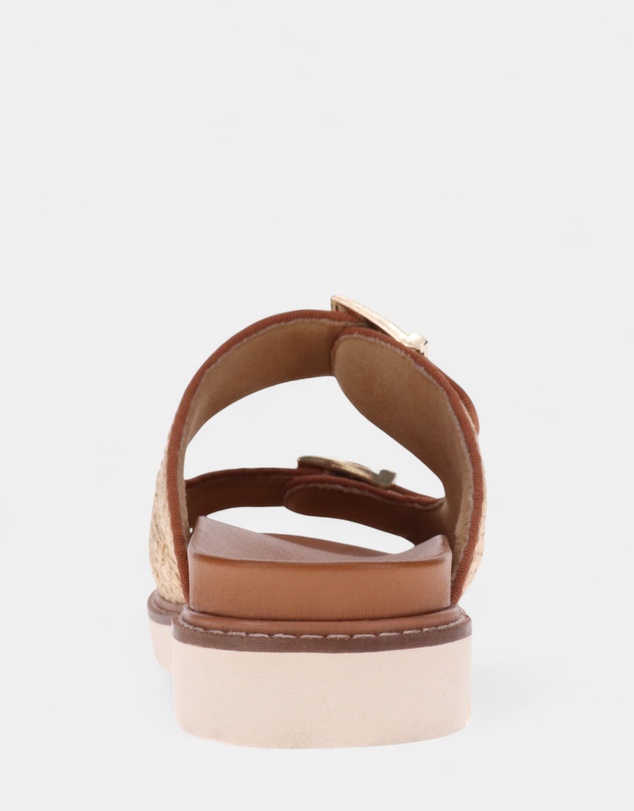 Mia Vita - Daisy Slide - Natural Raffia