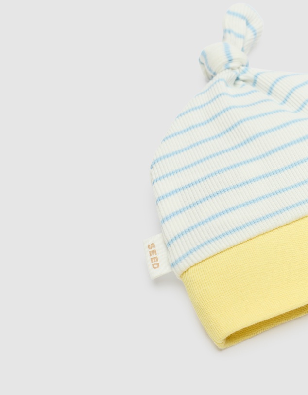Seed Heritage - Stripe Knotted Beanie