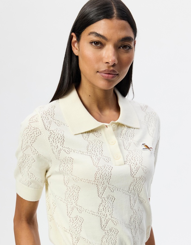 Walker Golf Things - Pointelle Knitted Polo