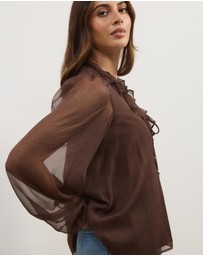 Atmos&Here - Stella Frill Detail Top
