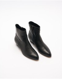 Walnut Melbourne - Iris Leather Boot