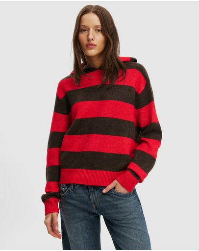 Red Petal Stripe