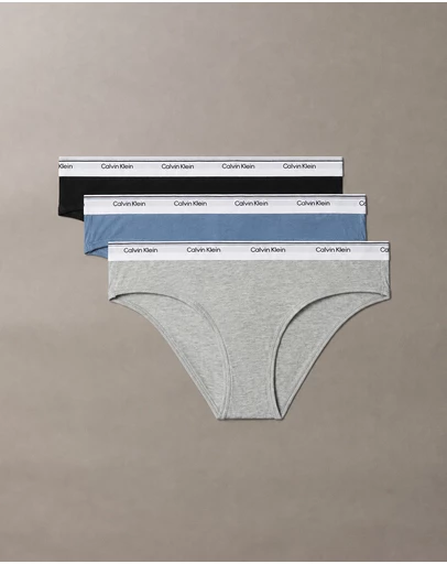 Calvin Klein - 3-Pack Cotton Modal Balance Bikini Briefs