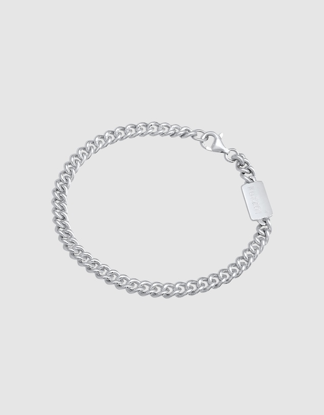 Kuzzoi - ICONIC EXCLUSIVE - Classic Curb Chain Bracelet in 925 Sterling Silver
