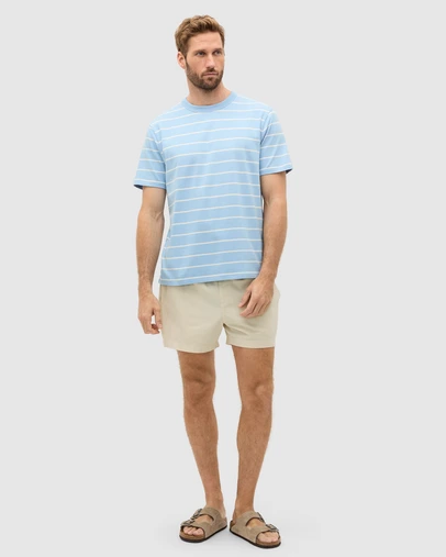 Seed Heritage - Stripe Crew Tee