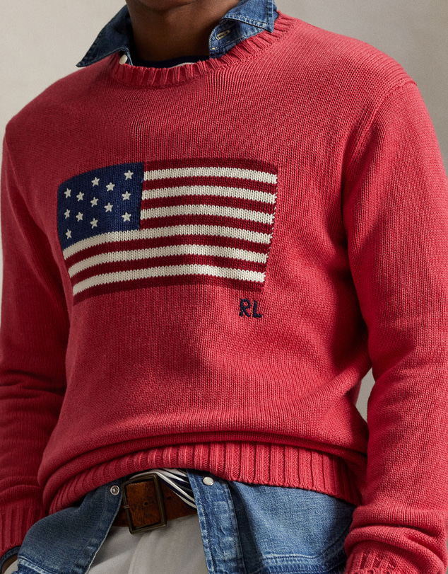 Polo Ralph Lauren - ICONIC EXCLUSIVE - The Iconic Flag Sweater