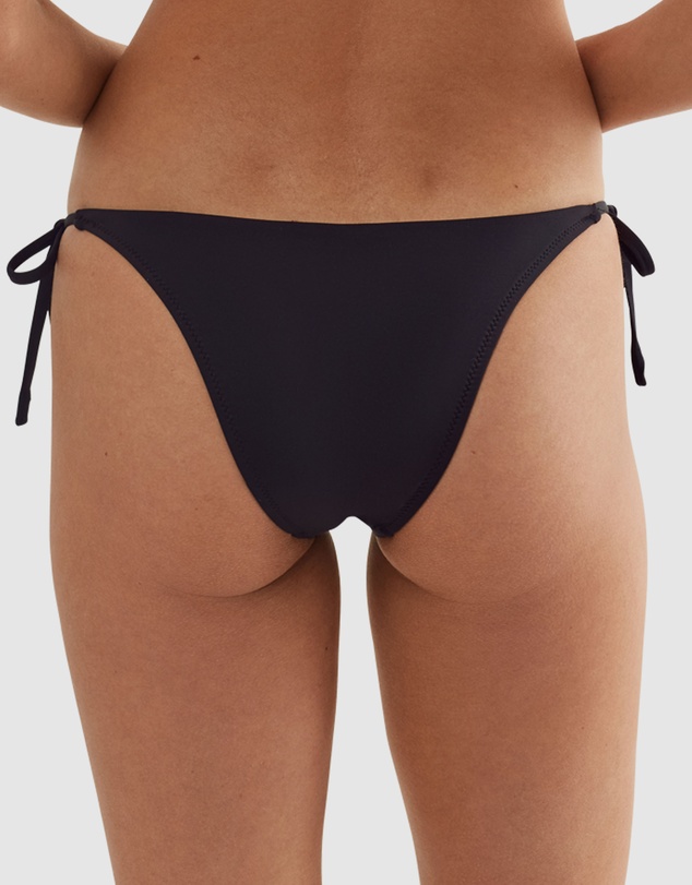 Polo Ralph Lauren - Signature Solids High Leg Tie Side Brazilian Bikini Bottom