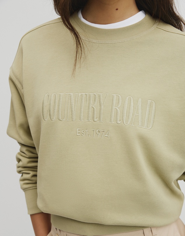 Country Road - Australian Cotton Cr Sweat