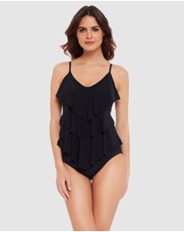 Magicsuit - Solids Rita Slimming Tiered Tankini Top