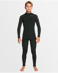 Quiksilver - Boys 8 to 16 3/2mm Everyday Sessions Back Zip Wetsuit