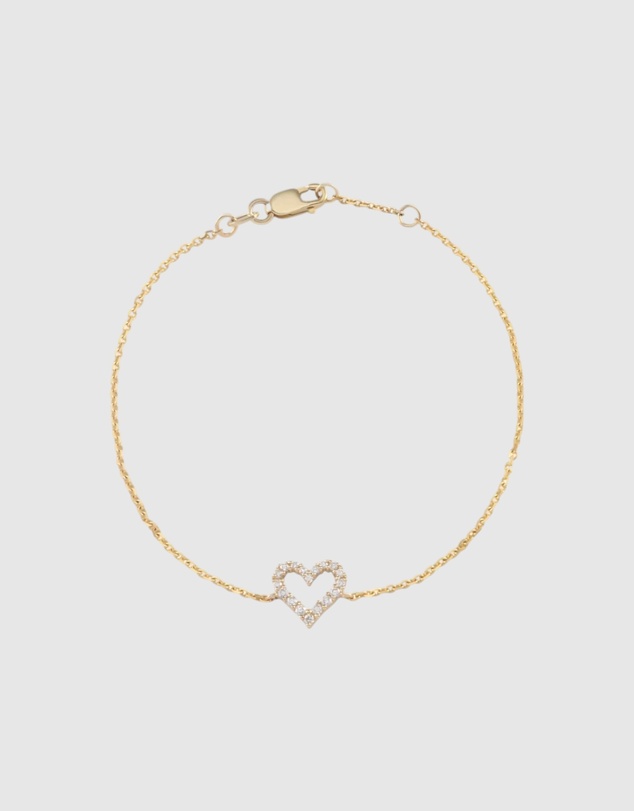 Von Treskow - Open Heart Lab Diamond Bracelet