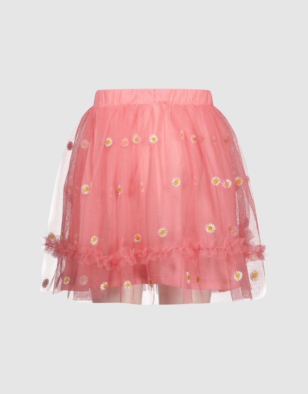 Le Chic - TAYLORA Daisy Embroidered Tutu Skirt - Kids-Teens