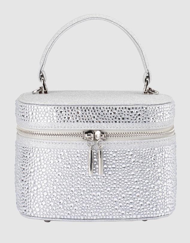 Olga Berg - Beckie Zip Top Crystal Bag