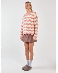 Sass - Nikkita Wavy Stripe Knit