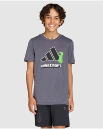 adidas Sportswear - Adidas Minecraft Training T-Shirt - Kids-Teens