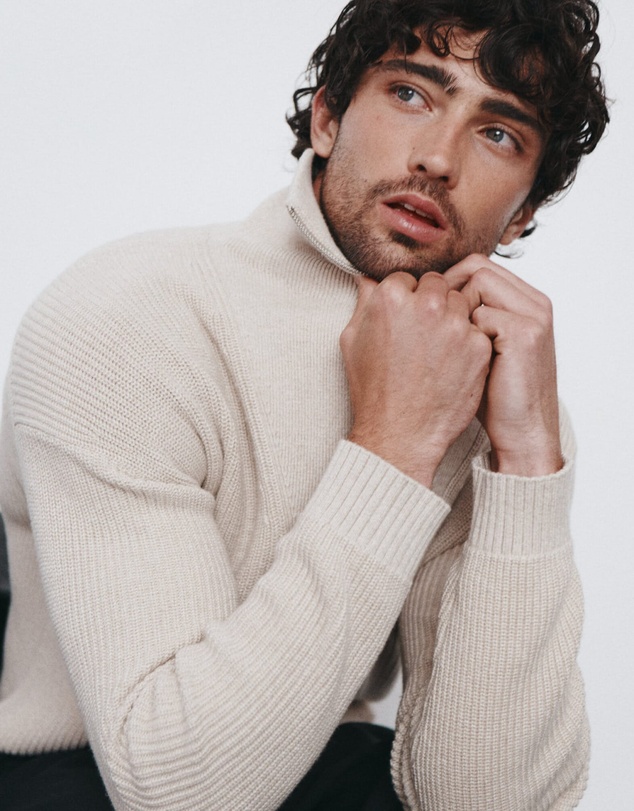 SABA - Soren Quarter Zip Knit