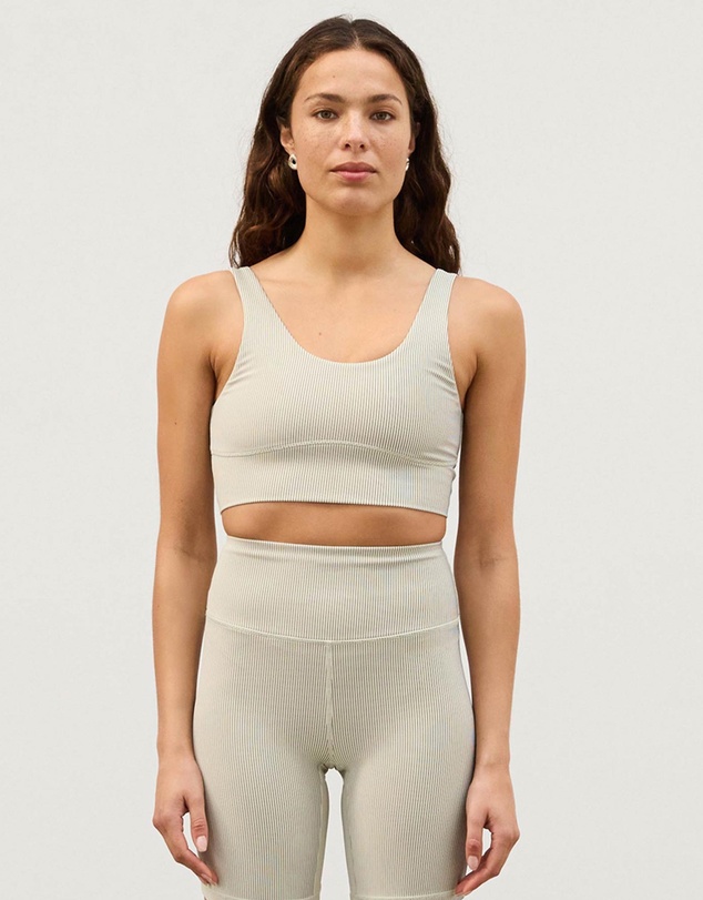 Zulu & Zephyr - Stripe Rib Crop Top