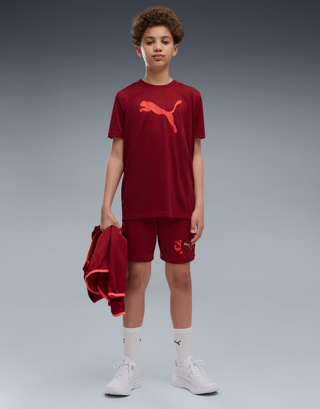 Puma - Train All Day Essentials Cat Logo Tee - Boys