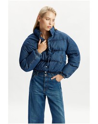 Bardot - Denim Bomber Jacket
