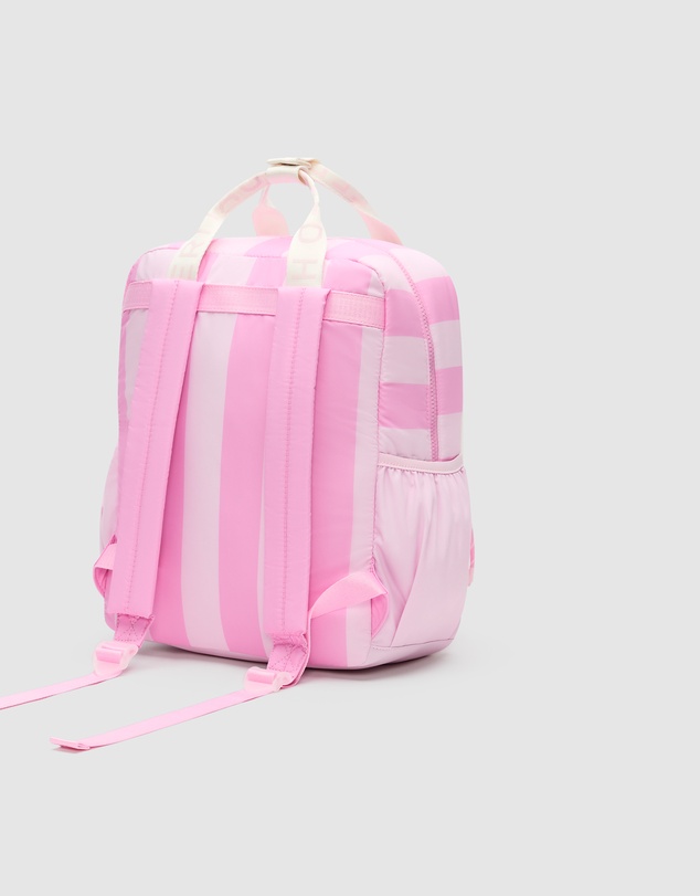 Seed Heritage - PINK STRIPE INITIAL BACKPACK