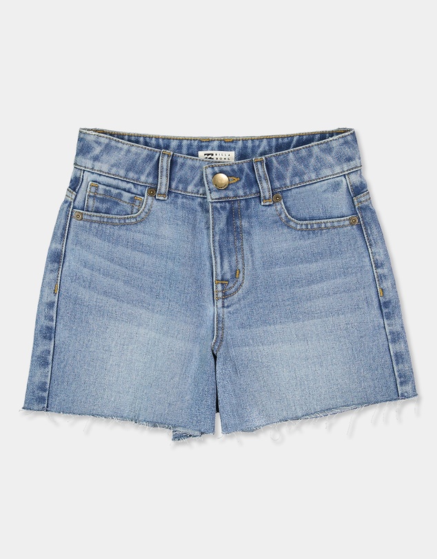 Billabong Kids - Girls 6 to 4 Miley Denim Shorts