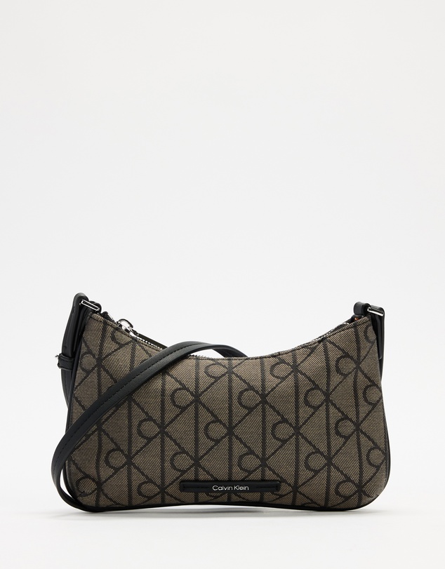Calvin Klein - Emblem Aop Jacquard Conv Mini Bag