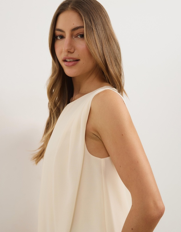 Atmos&Here - Harriet Draped Sleeveless Top
