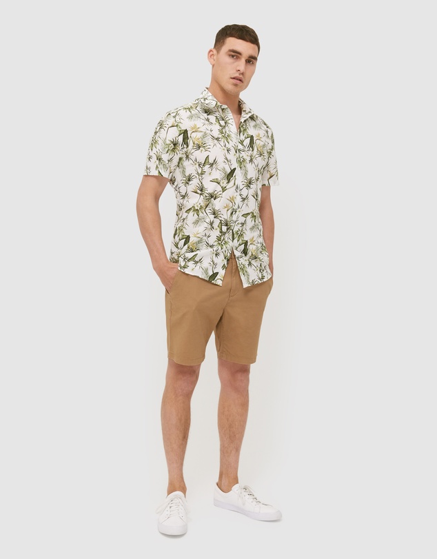 SABA - Lennox Short Sleeve Classic Print Shirt